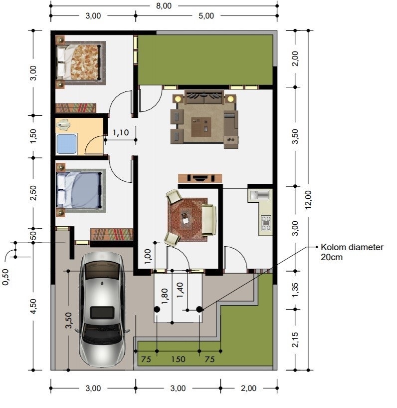 Layout Rumah